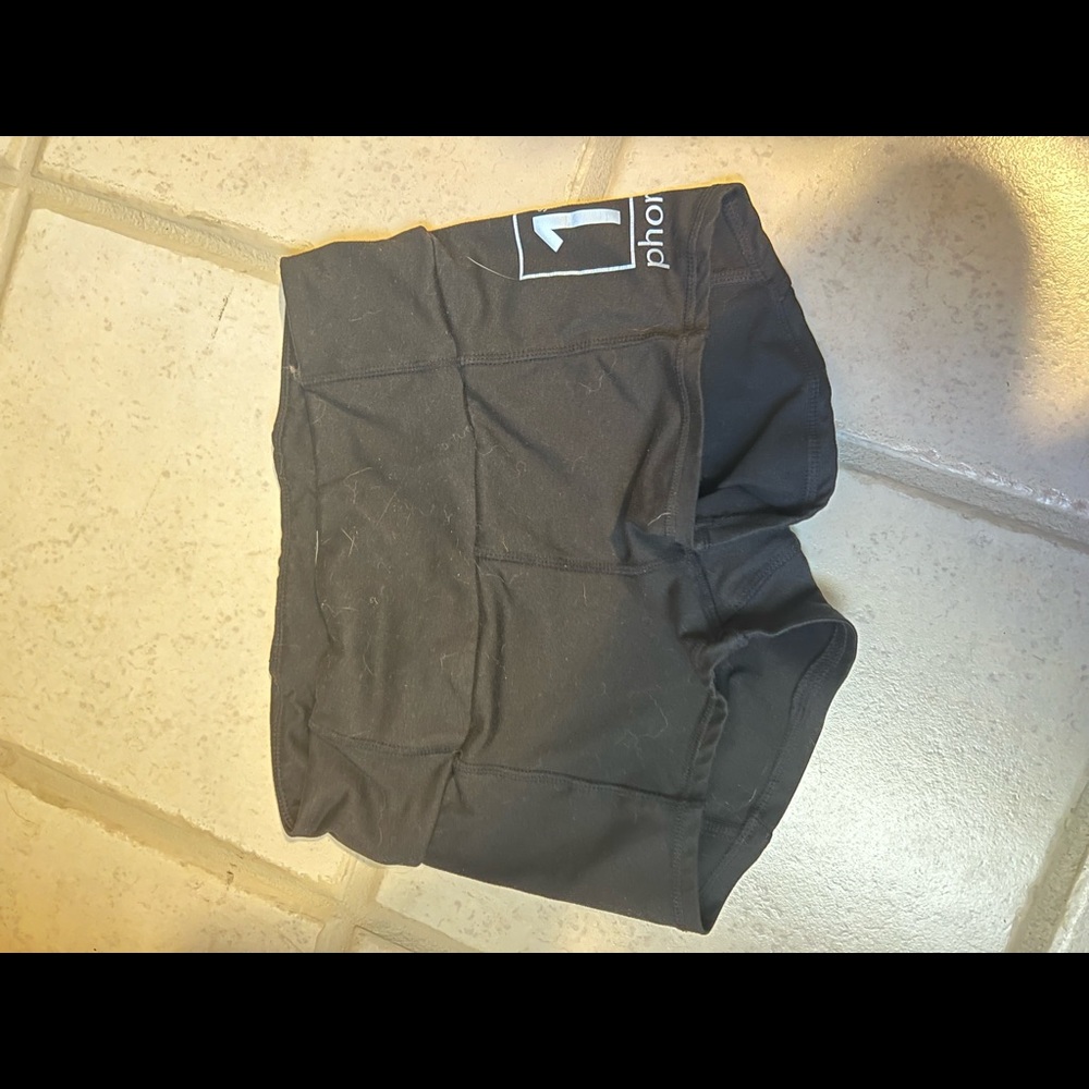 Black 1st Phorm Shorts